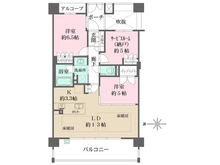 【京都府/京都市北区大将軍西町】ザ・パークハウス北野白梅町 間取り図