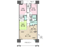 【京都府/宇治市六地蔵】ブランズ六地蔵ユニハイム 間取り図