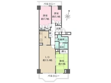 【兵庫県/神戸市須磨区道正台】須磨パークヒルズA棟 間取り図