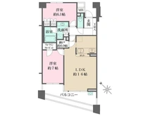 【兵庫県/神戸市中央区山本通】パークスクエア神戸山本通 間取り図