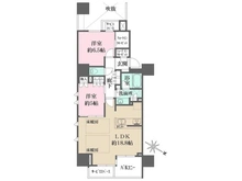【兵庫県/神戸市中央区八幡通】ザ・パークハウス神戸三宮 間取り図
