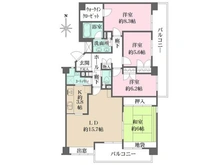 【神奈川県/横浜市泉区領家】ステージ山手台サウス一番館 間取り図