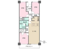 【東京都/江東区大島】東大島ファミールハイツ 間取り図