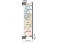 【東京都/江東区大島】猿江恩賜公園レジデンス 間取り図