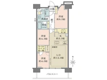 【東京都/江東区大島】猿江恩賜公園レジデンス 間取り図