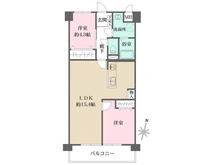 【兵庫県/尼崎市大庄西町】キャピタル武庫川 間取り図