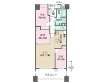 【兵庫県/尼崎市東塚口町】塚口アクシード 間取り図