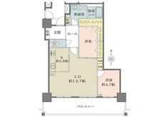 【兵庫県/尼崎市潮江】アミング潮江ウエスト2番館 間取り図