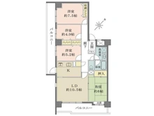 【千葉県/習志野市津田沼】津田沼ハイライズ 間取り図