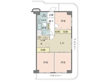 【千葉県/習志野市谷津】ソフトタウンニュー谷津遊園 間取り図