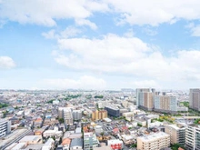 【千葉県/習志野市谷津】津田沼ザ・タワー 21階からの眺望(南西側)。季節によっては富士山を望むことができます。