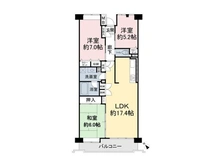 【千葉県/柏市中原】フォレストリア増尾 間取り図