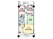 【千葉県/流山市西初石】ライオンズガーデン初石 間取り図