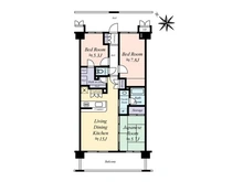 【千葉県/柏市豊四季】サンクレイドル南柏 間取り図