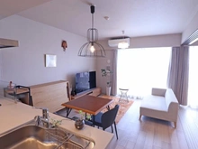 【千葉県/柏市南柏】ルネ南柏駅前 8階部分、明るく眺望の良い南東向きリビング