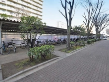 【千葉県/松戸市新松戸】サンライトパストラル六番街 駐輪場