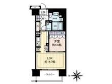 【千葉県/柏市若柴】デュオセーヌ柏の葉キャンパス 間取り図