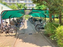 【千葉県/松戸市新松戸】サンライトパストラル弐番街 駐輪場