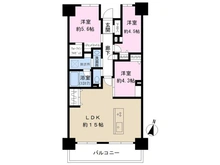 【千葉県/松戸市根本】リリー松戸 間取り図