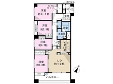 【千葉県/船橋市習志野台】ロイヤルシャトー習志野台 間取り図