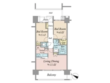 【東京都/板橋区常盤台】レーベンハイム常盤台一丁目 間取り図