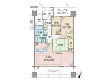 【東京都/町田市小川】セルシオヒルズすずかけ台 間取り図