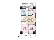 【神奈川県/横浜市南区通町】リブゼ横浜南参番館 間取り図