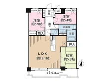 【神奈川県/藤沢市鵠沼花沢町】ライオンズマンション藤沢鵠沼 間取り図