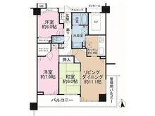 【神奈川県/鎌倉市岡本】オーベル鎌倉岡本グランフィオーレ 間取り図