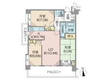 【東京都/杉並区井草】セザール第二上井草 間取り図