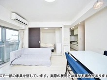 【東京都/世田谷区松原】明大前グランドハイツ リビング※家具・小物等を消すCG処理を行っております