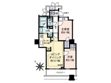 【埼玉県/川口市本町】キャメリアタワー川口 間取り図