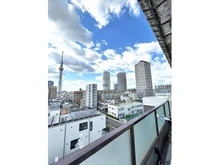 【東京都/墨田区京島】ライオンズマンション曳舟 洋室側バルコニー