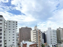 【東京都/墨田区緑】オーベルアーバンツ両国 バルコニーから東京スカツリーが望めます（天候による）