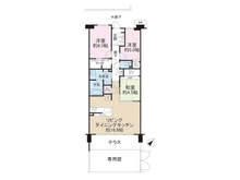 【神奈川県/横浜市戸塚区矢部町】オーベル戸塚 間取り図