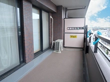 【千葉県/船橋市東中山】コスモ下総中山 12ｍ2の南東向きバルコニー