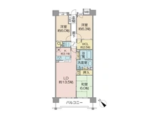 【千葉県/市川市南大野】クレストフォルム市川ウイングステージ 間取り図