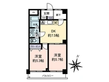 【東京都/足立区西保木間】竹の塚スカイタウン 間取り図
