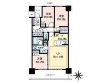 【東京都/葛飾区新宿】シティタワー金町 間取り図