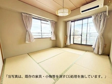 【東京都/足立区東和】グリーンパーク東綾瀬ＩＩＩ 当写真は、既存の家具・小物等を消すCG処理を施しています。
