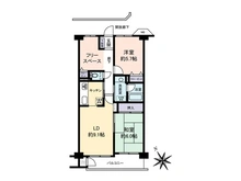 【東京都/足立区千住桜木】コスモ町屋 間取り図