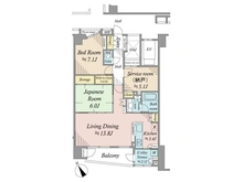 【東京都/江戸川区中葛西】サンアリーナ中葛西 間取り図