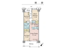 【東京都/江東区枝川】ルネプライディア 間取り図