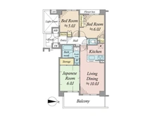 【神奈川県/横浜市鶴見区向井町】ナイスアーバンスクエア横濱鶴見 間取り図