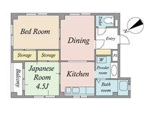 【東京都/品川区南大井】シェトワ大森 間取り図