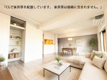 【東京都/中央区月島】オーベル月島リバージュグラン リビングイメージ。CGで家具等を配置しています。家具等は価格に含まれません。