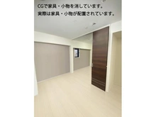 【東京都/台東区清川】パレ・ド・ルピナス南千住ＩＩ 約3.4帖の洋室とLDKは間仕切りで開放することによって広々とした空間にもプライベートな空間にも！