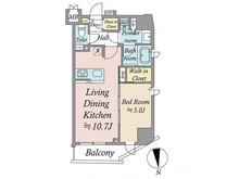 【東京都/台東区元浅草】グランドコンシェルジュ新御徒町アジールコート 間取り図