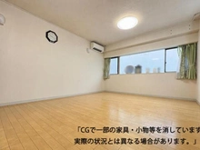 【東京都/台東区三筋】たのもきシャルム 南向き18帖LDKの開放感。ゆとりある空間設計が魅力の住まいです※家具消し加工済み