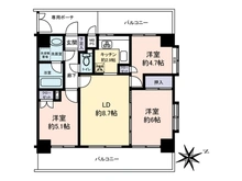【東京都/台東区浅草】アルファホームズ浅草 間取り図